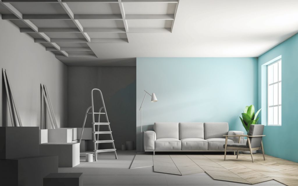 diseño interior tras reforma integral en Terrassa con acabados modernos
